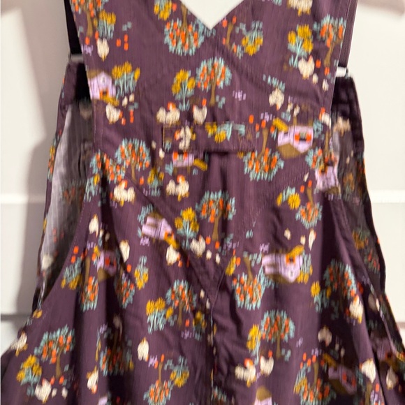 Duluth Trading Co Purple Floral Overalls - Picture 7 of 10